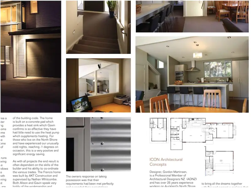 Magazine feature article about a Right Now Roofing project
